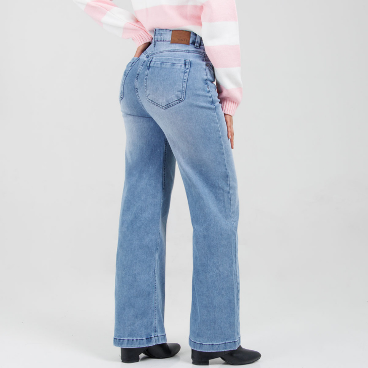 Jeans Straight Oxap OX-3115 Licrado