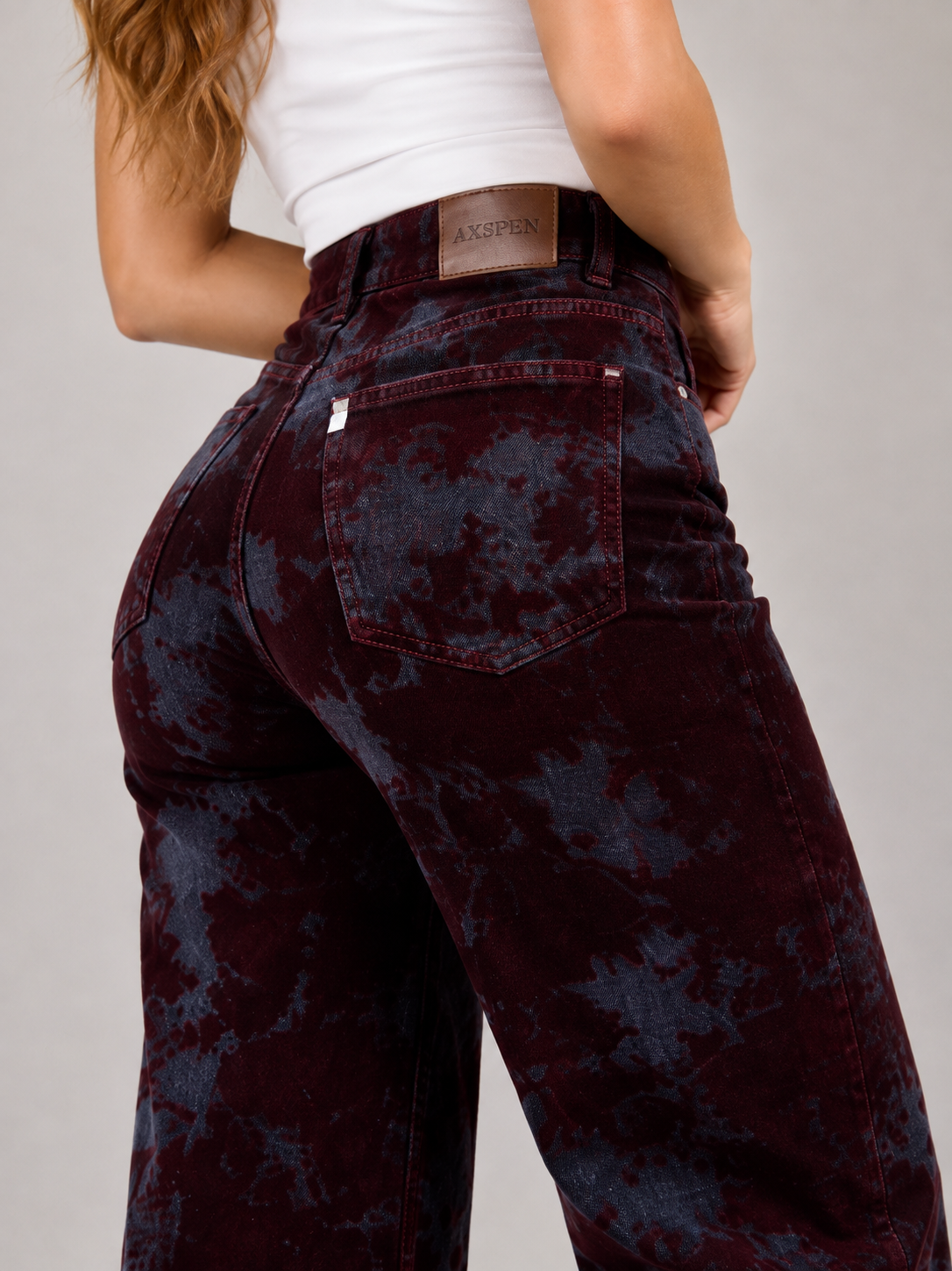 Pantalón Wide Leg Gamuza Ox-3170