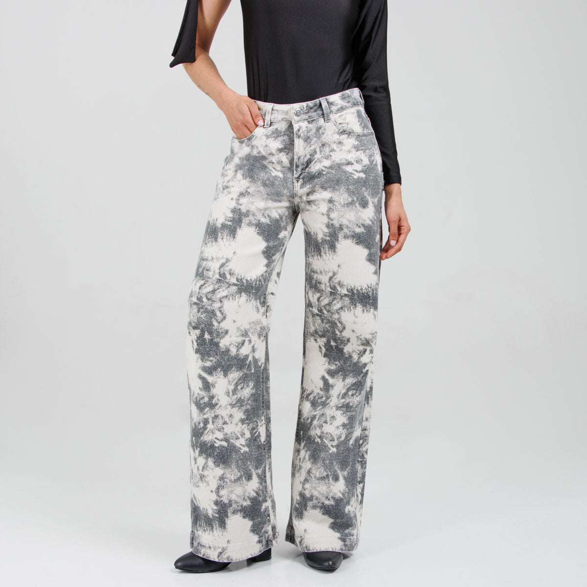 Jean Wide Leg Ax-3142 Semirigido
