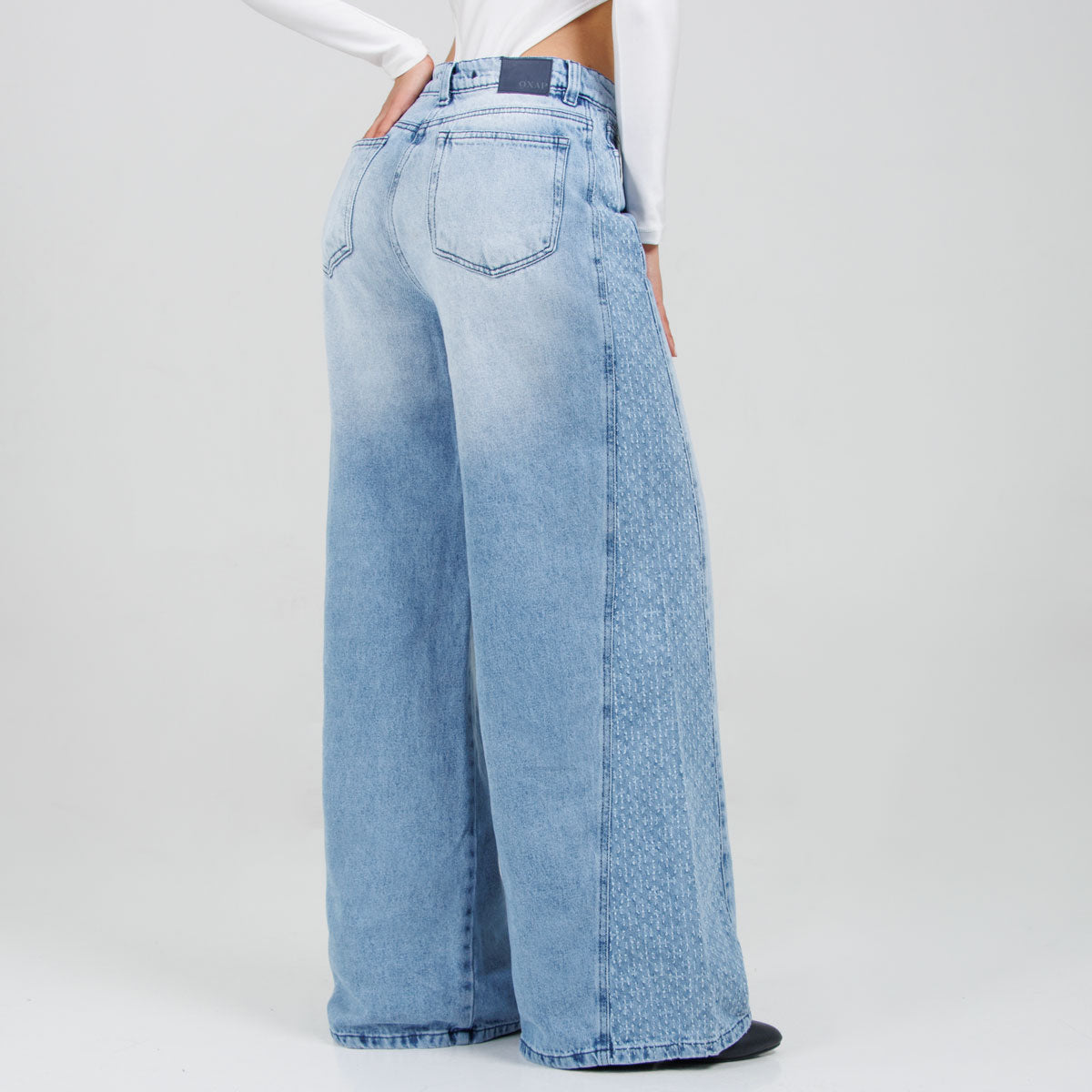 Jean Wide Leg Ox-3101 Rigido