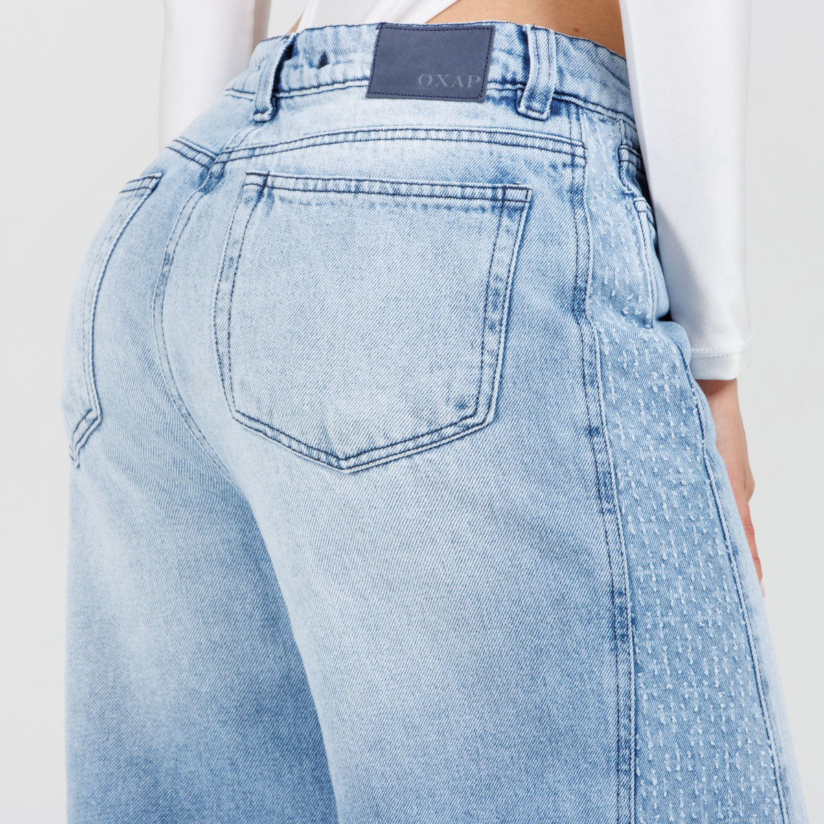 Jean Wide Leg Ox-3101 Rigido