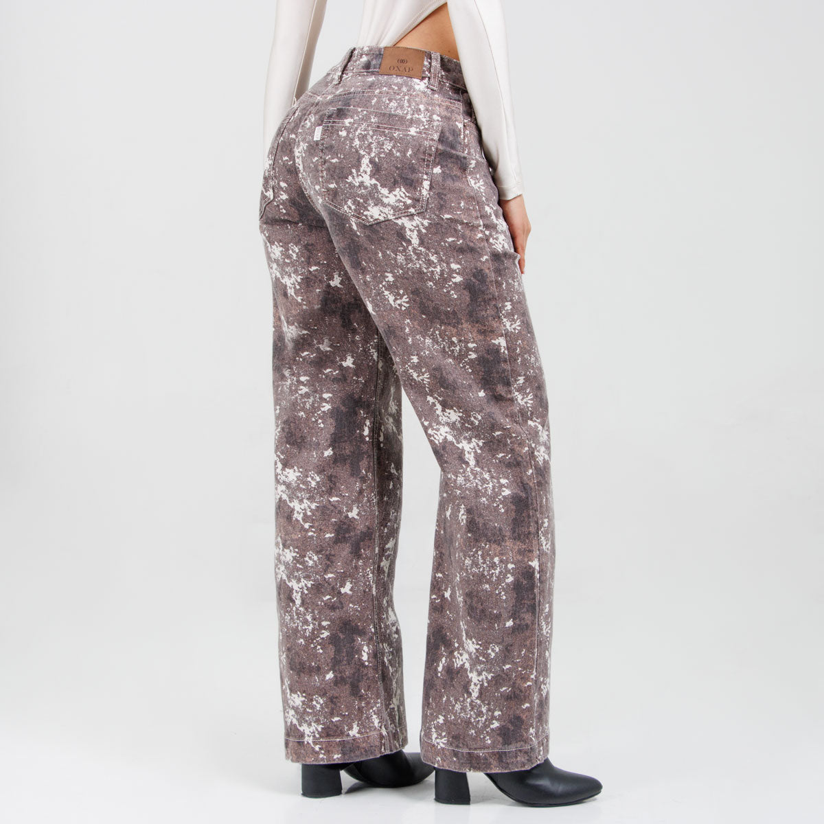 Jean Wide Leg  Ox-3149 Rigido