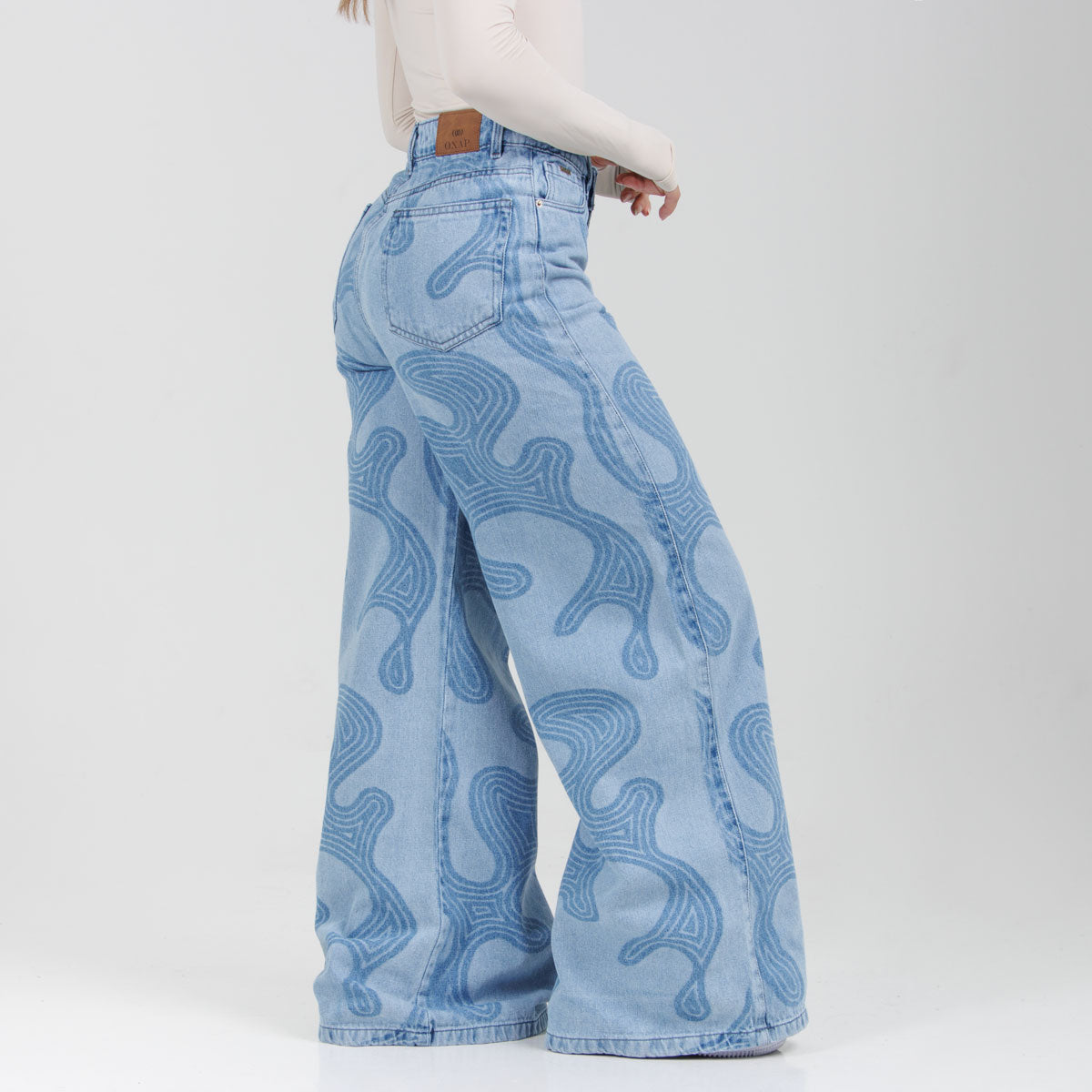 Jean Wide Leg Oxap Ox-2947