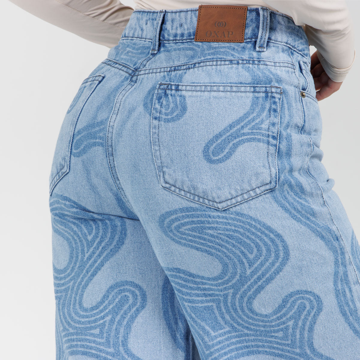 Jean Wide Leg Oxap Ox-2947