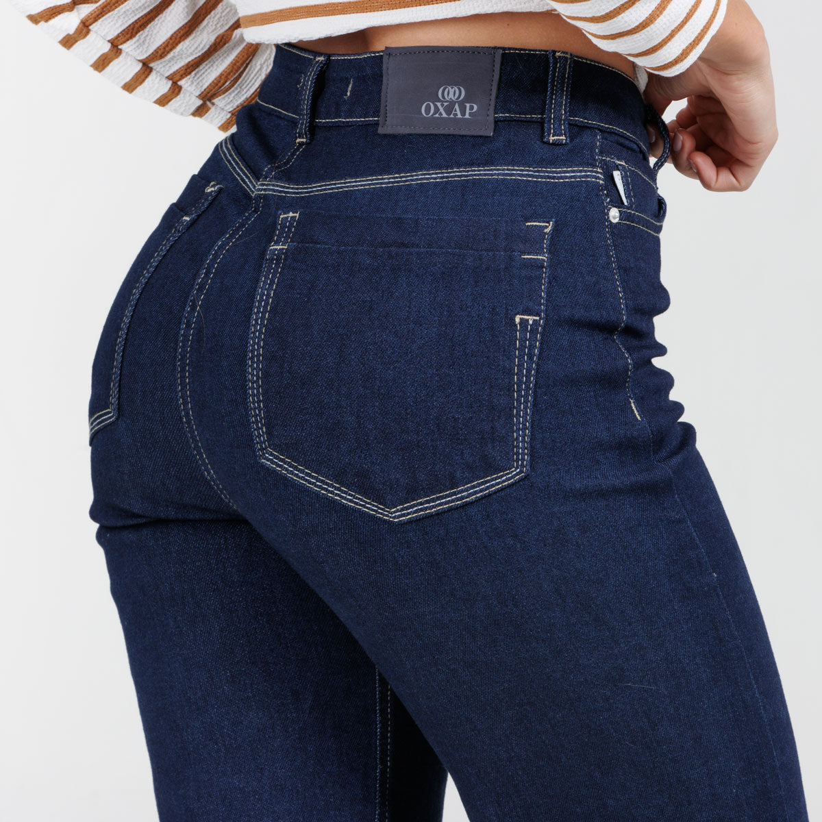 Jean Wide Leg Azul oscuro Ox-3133 Licrado
