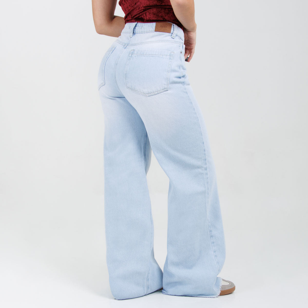 Jean Wide leg Ox-3082 Rigido