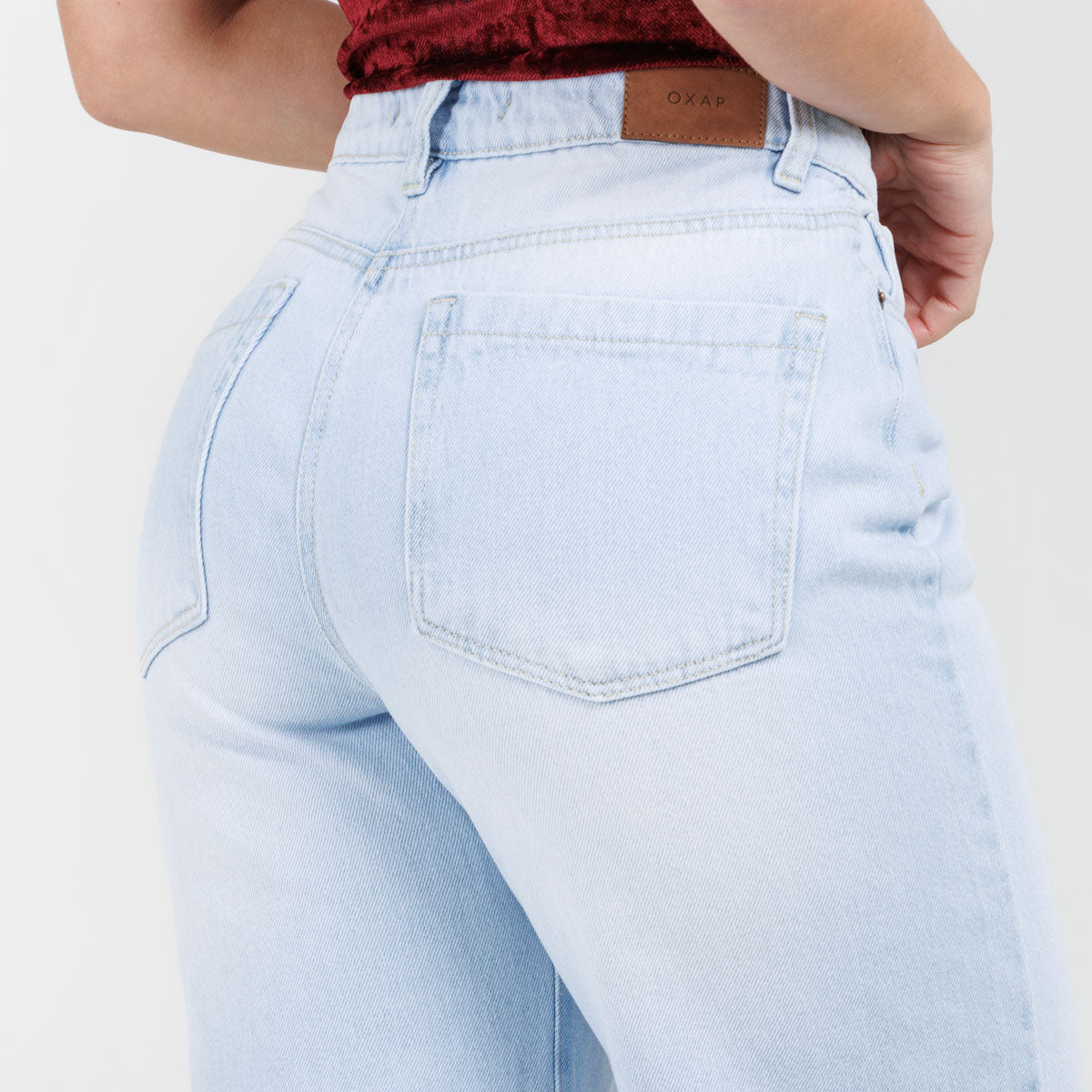 Jean Wide leg Ox-3082 Rigido