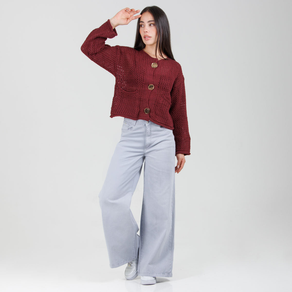 Jean Wide Leg Oxap Ox-2829