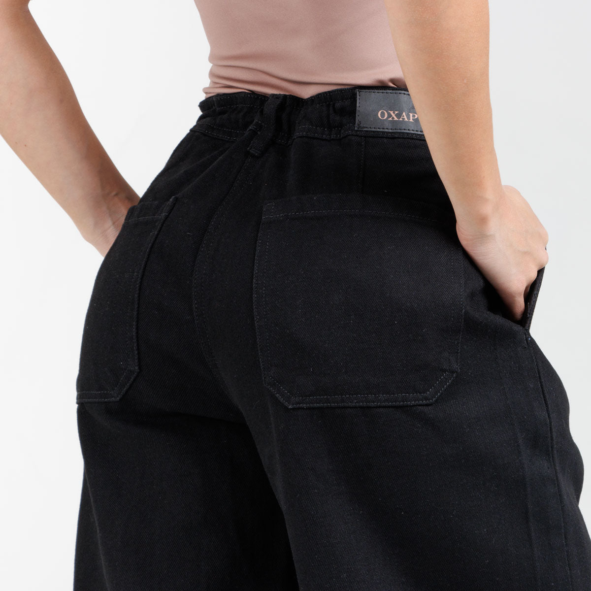 Jean Wide Leg Ax-3113 Negro