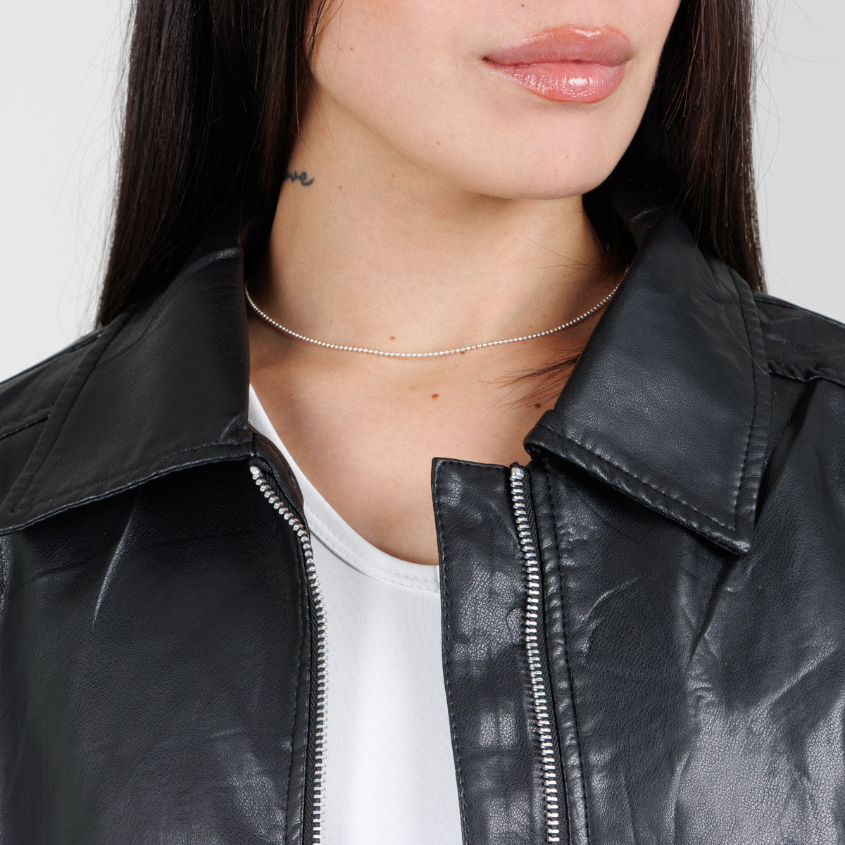 Cazadora Efecto Píel CH208