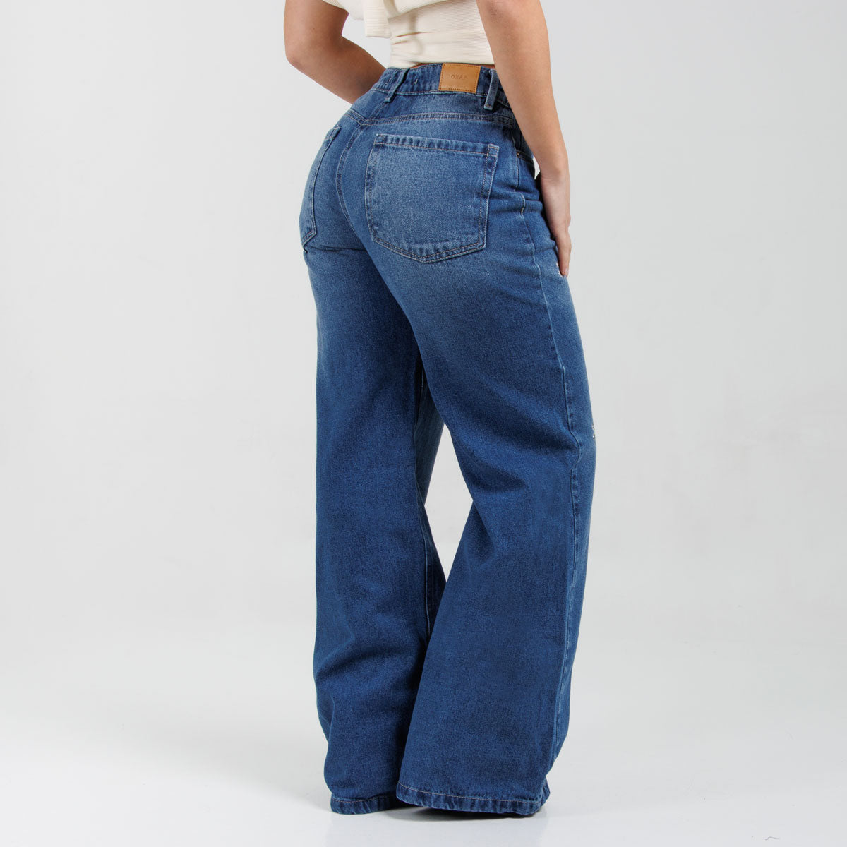 Jean Wide Leg Ox-3121 Rigido