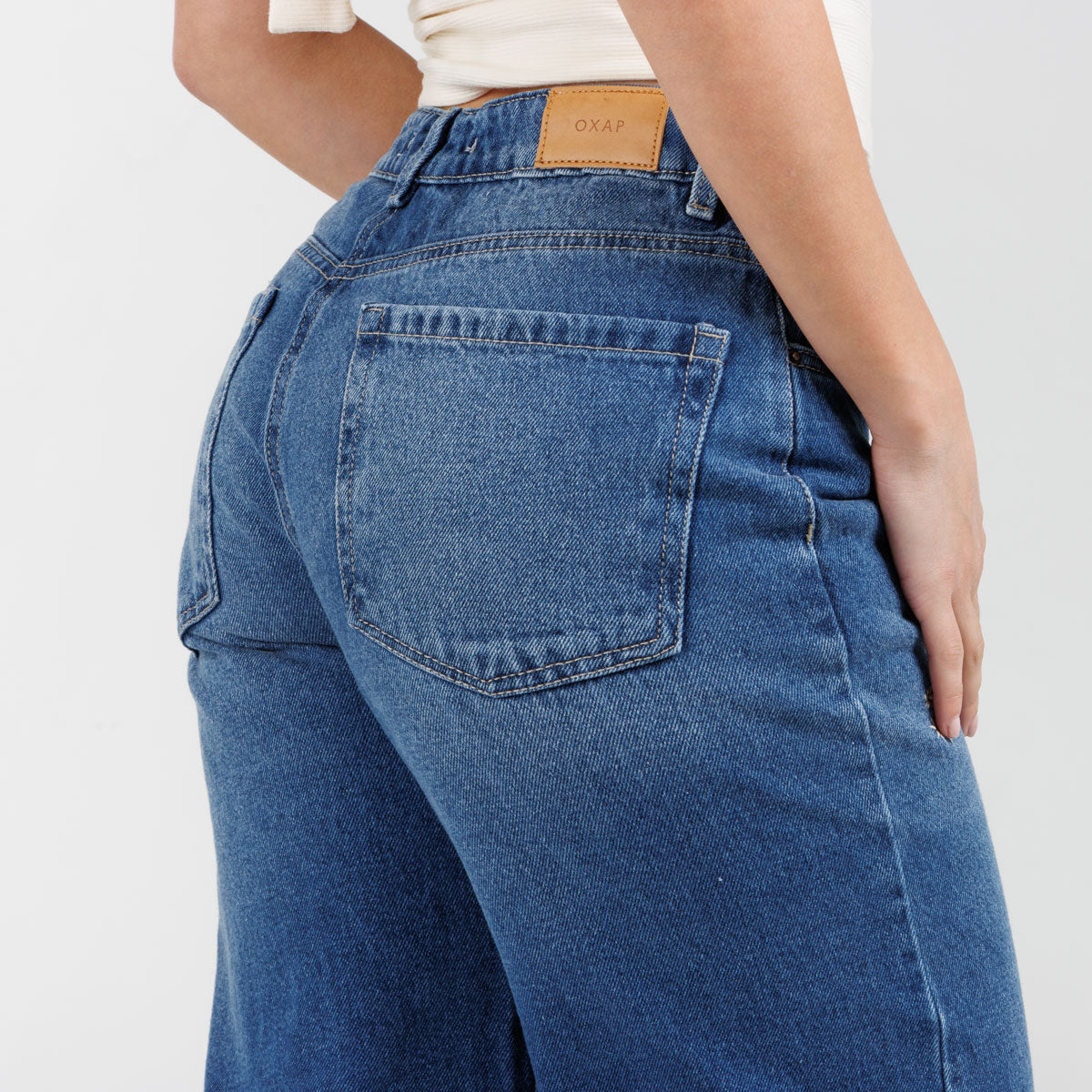 Jean Wide Leg Ox-3121 Rigido