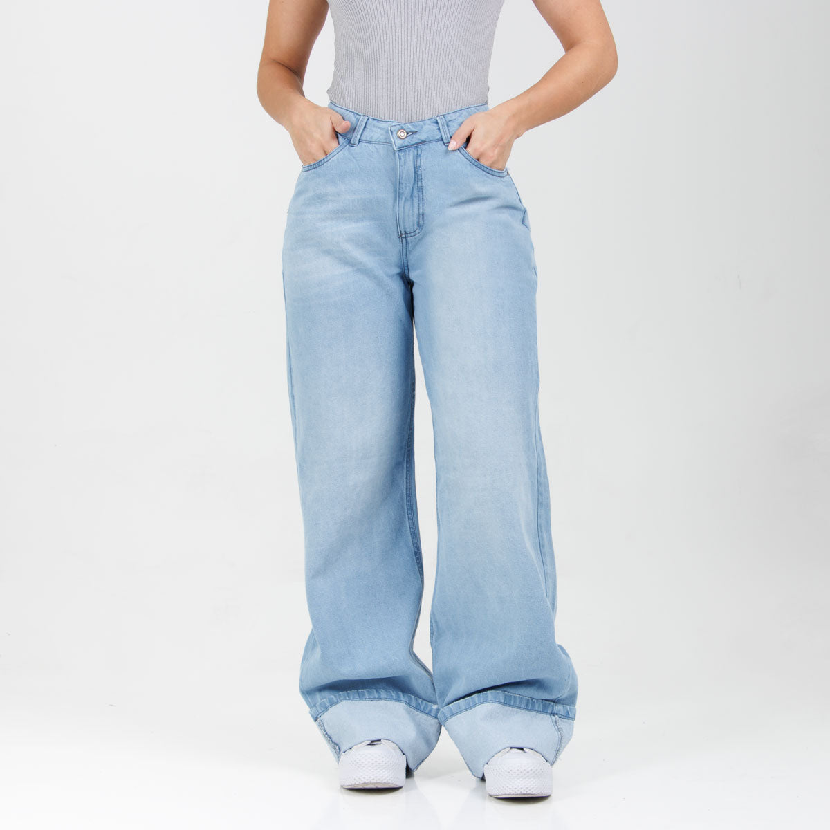 Jean Oxap Wide Leg Ox-2928 Rigido