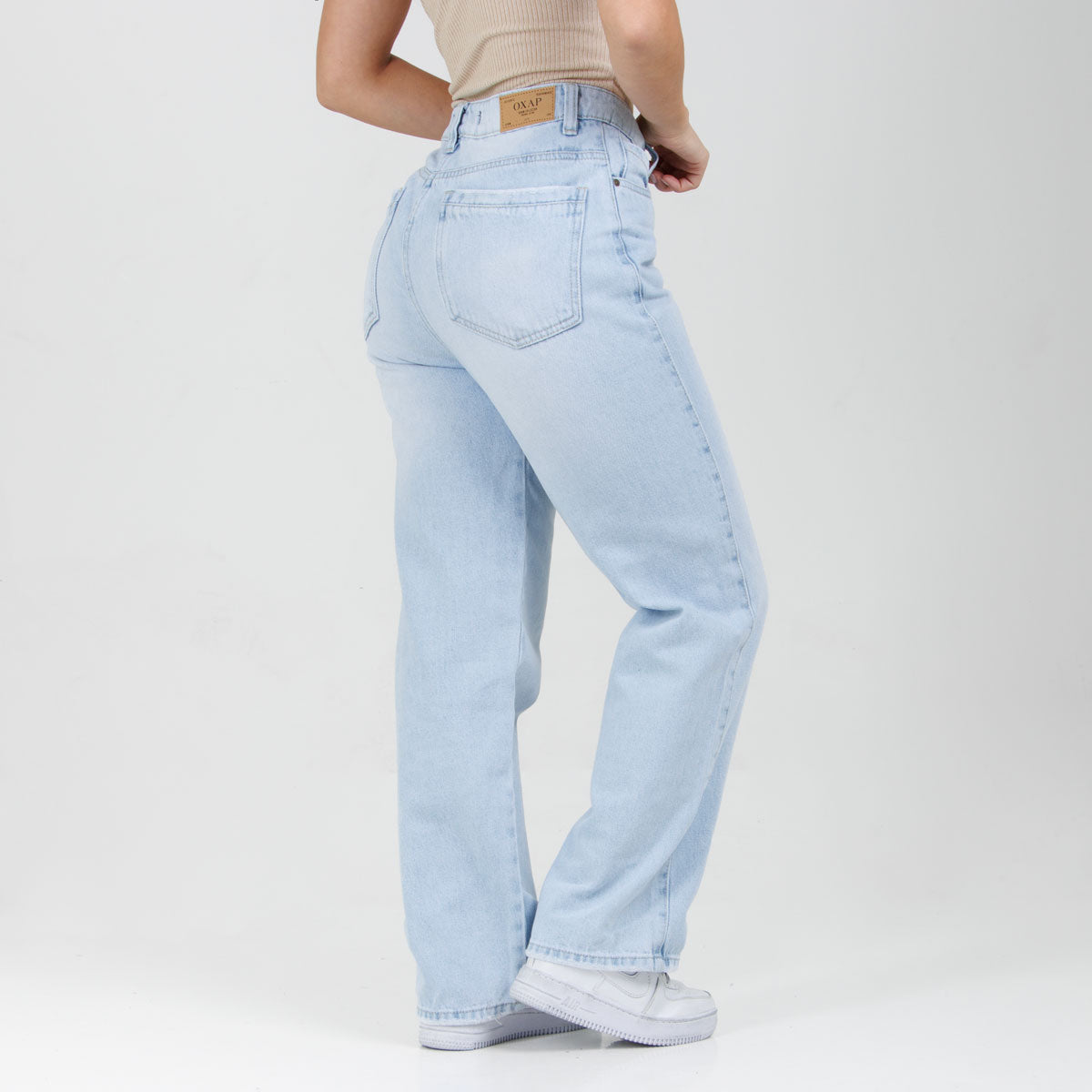 Jean Oxap Mom Fit 2987 Rigido
