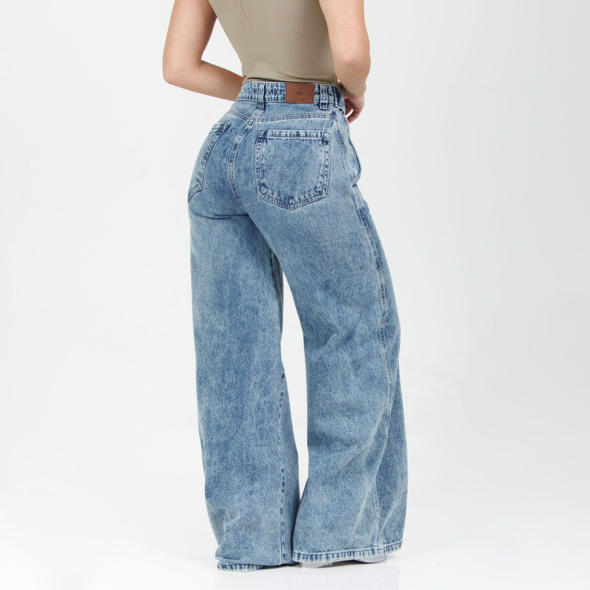 Jean Oxap Wide Leg Ox-2939 Rigido