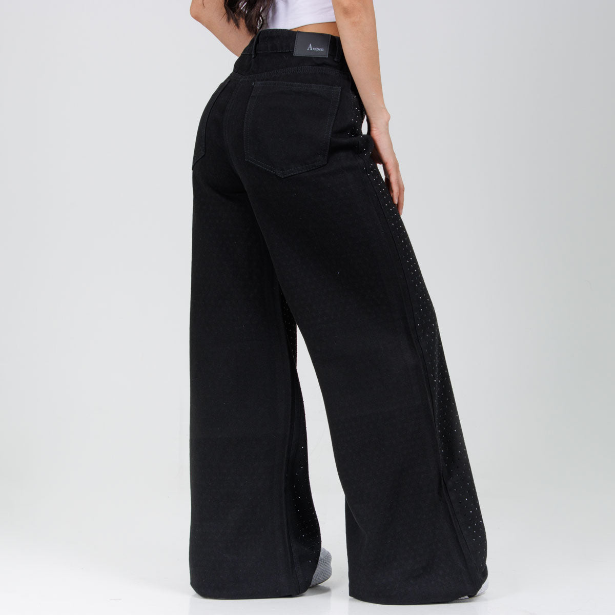 Jean Oxap Wide Leg Brillos Ox-2943