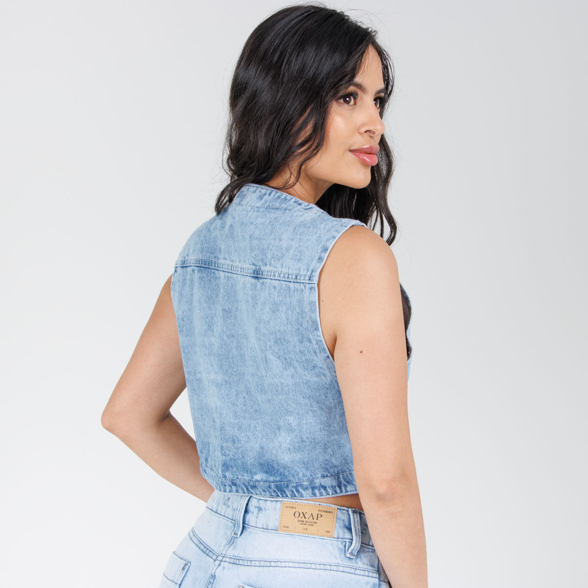 Chaleco denim Oxap B1838