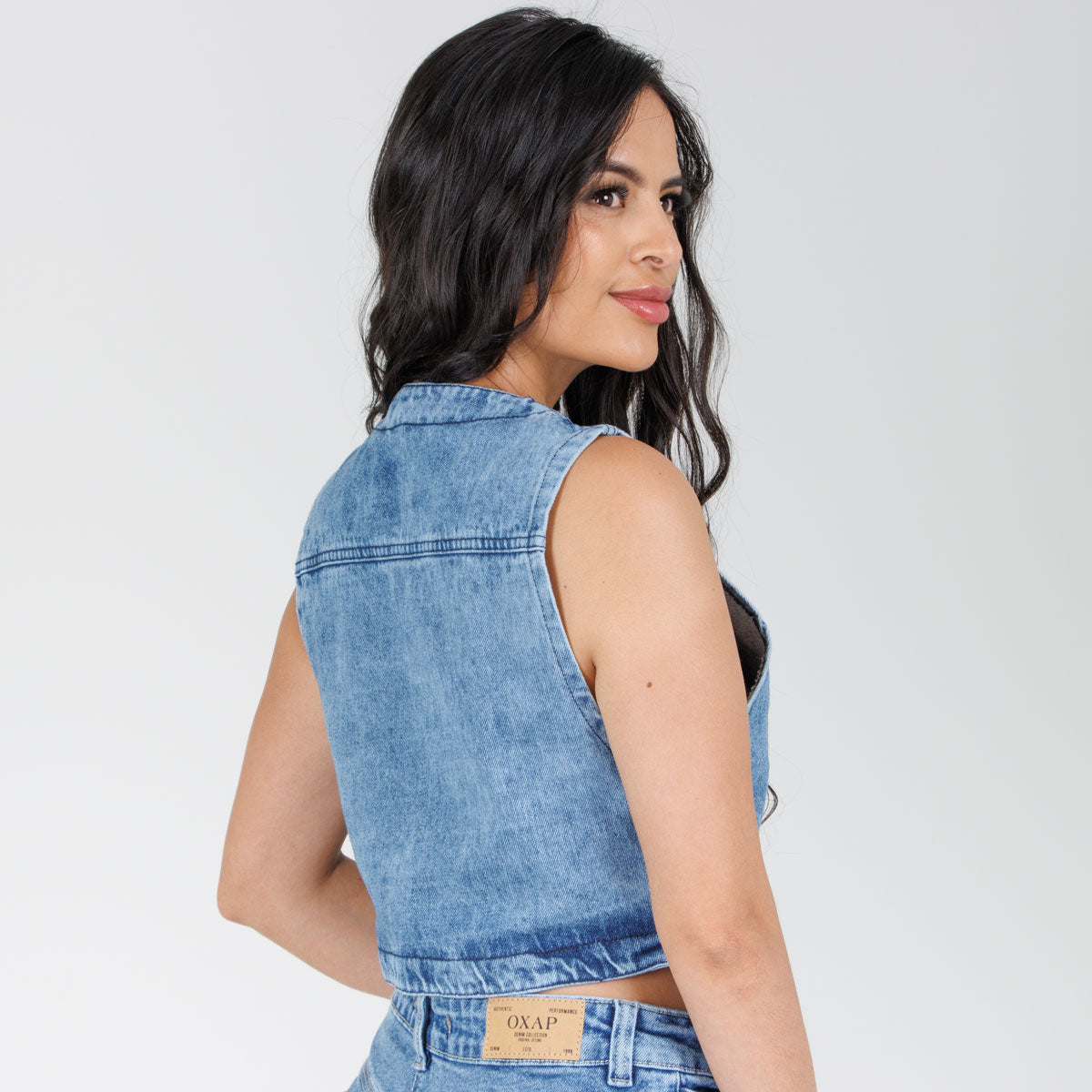 Chaleco denim Oxap B1838