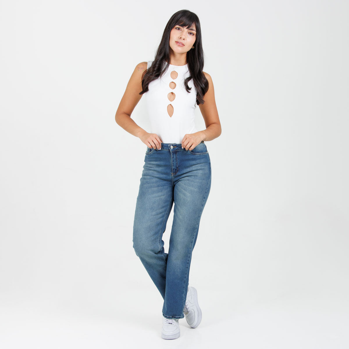 Jean Oxap Mom Fit 3035