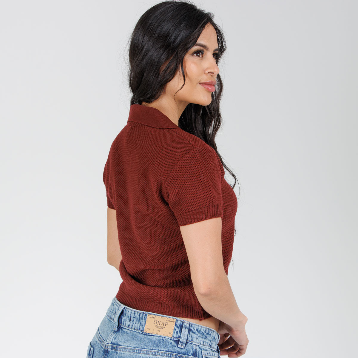 CAMISA POLO DAMA HILO BDZ05