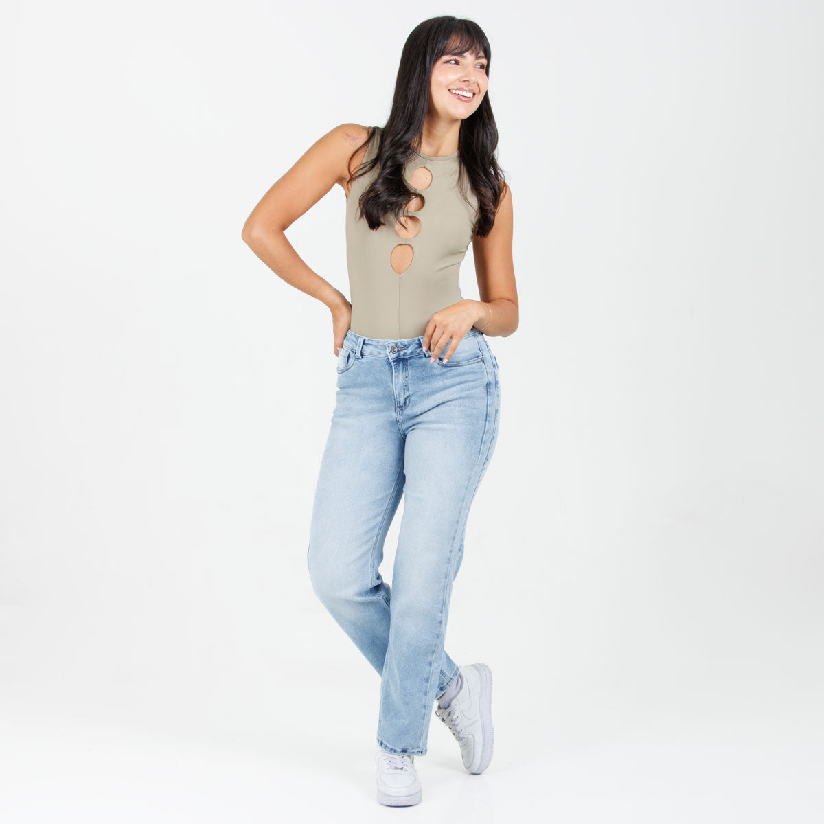 Jean Oxap Mom Fit 3023