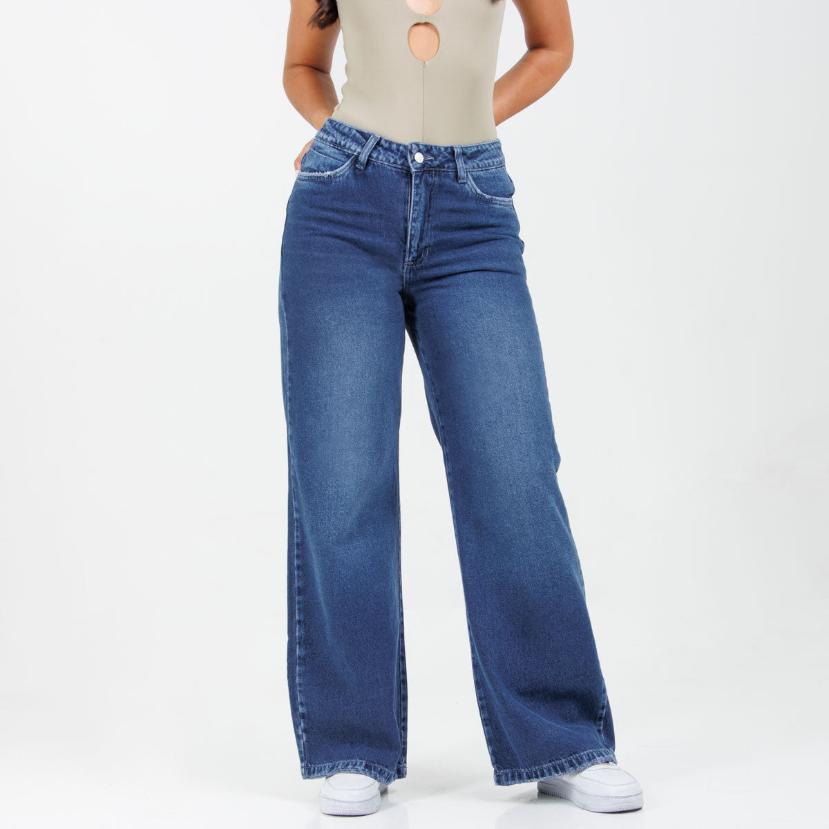 Jean Oxap Wide Leg Ox-2948 Rigido