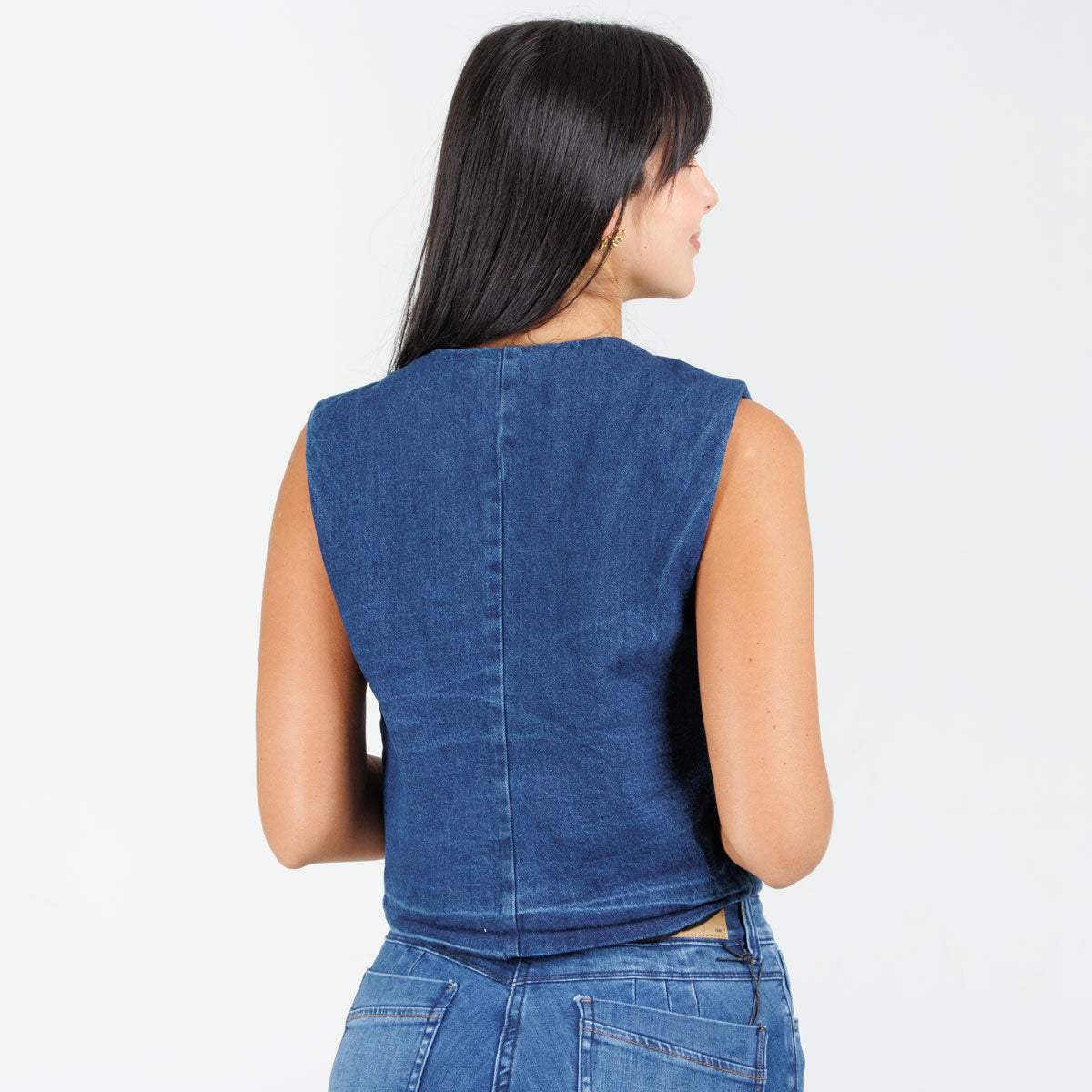 Chaleco denim Oxap B1843