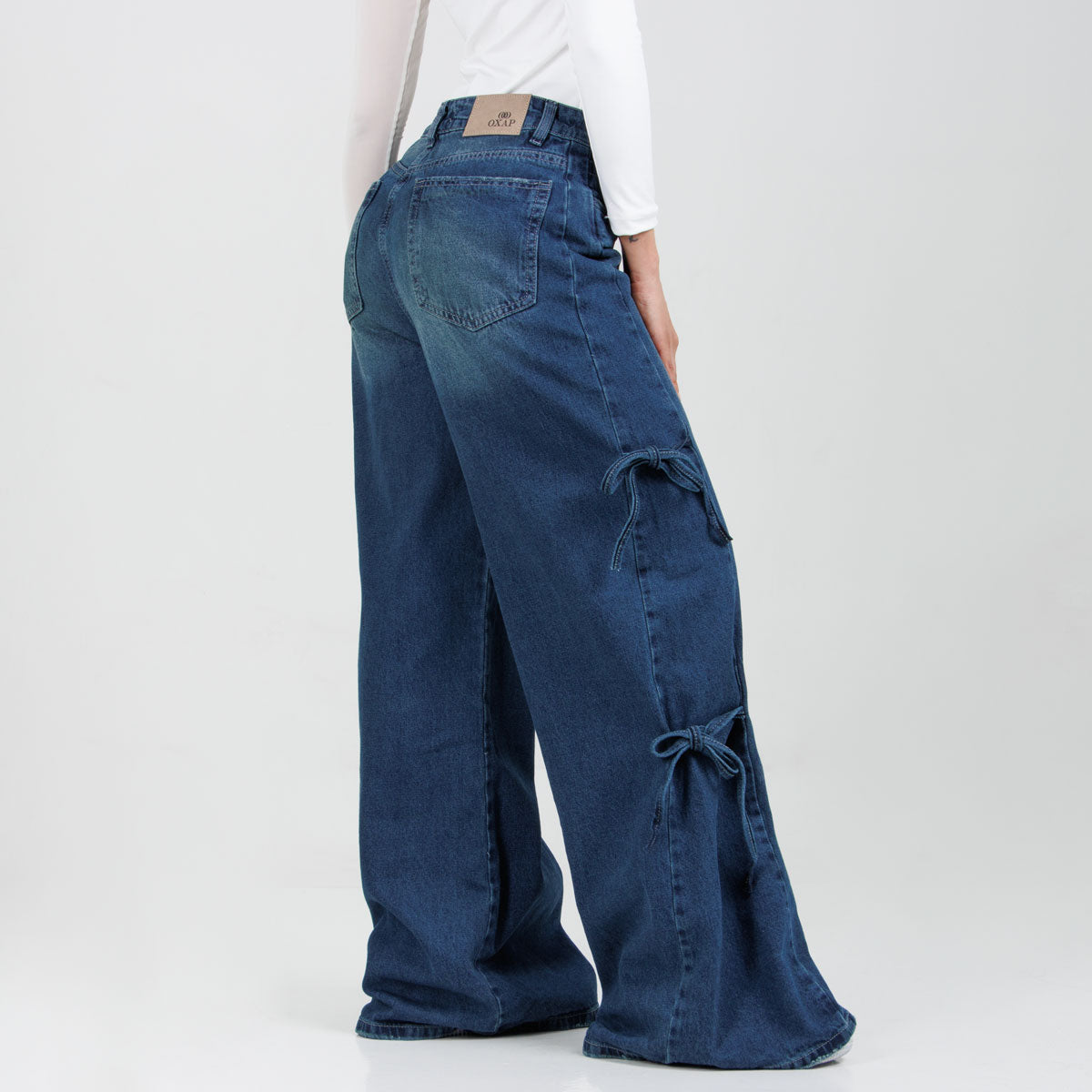 Jean Oxap Wide Leg Ox-2970 Rigido