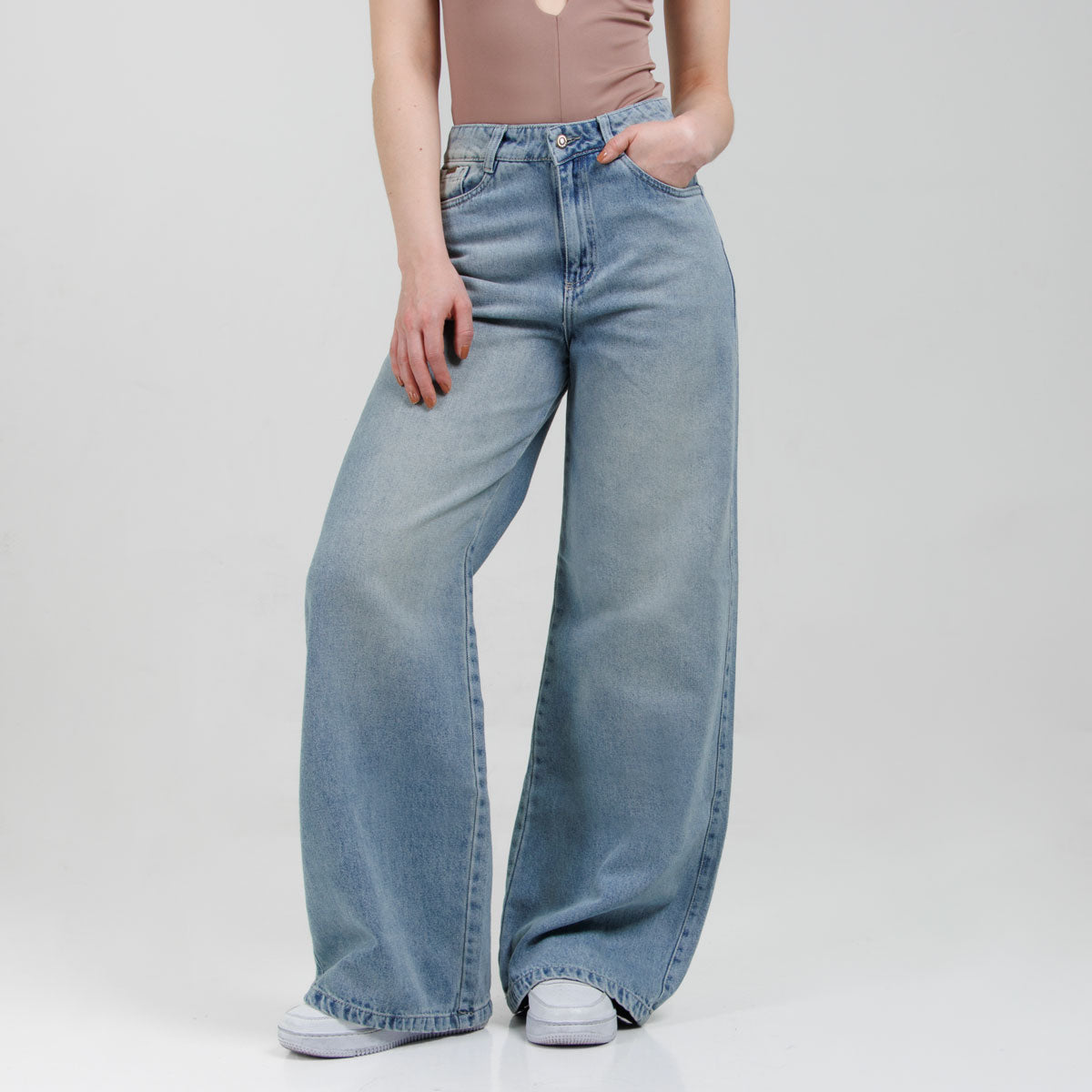 Jean Oxap Wide Leg Ox-2981 Rigido