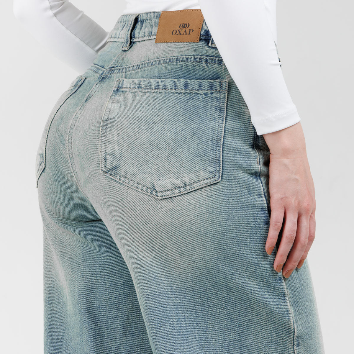 Jean Wide Leg Ox-2982 Rigido