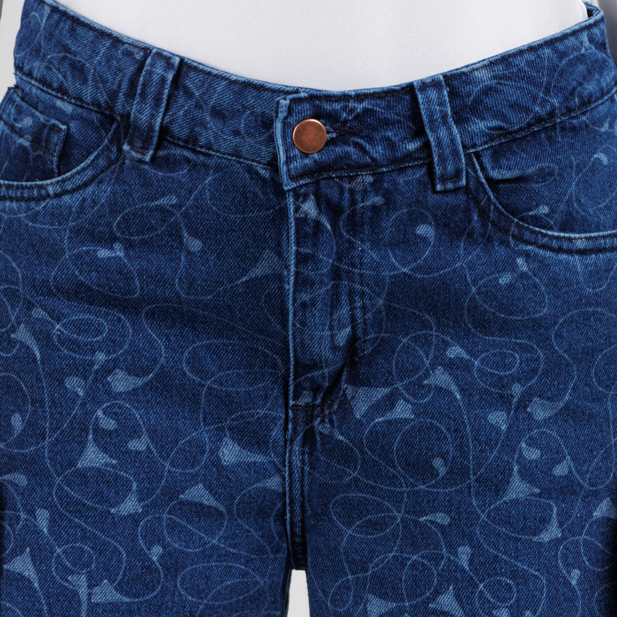 Jean Wide Leg  Ox-3081 Rigido