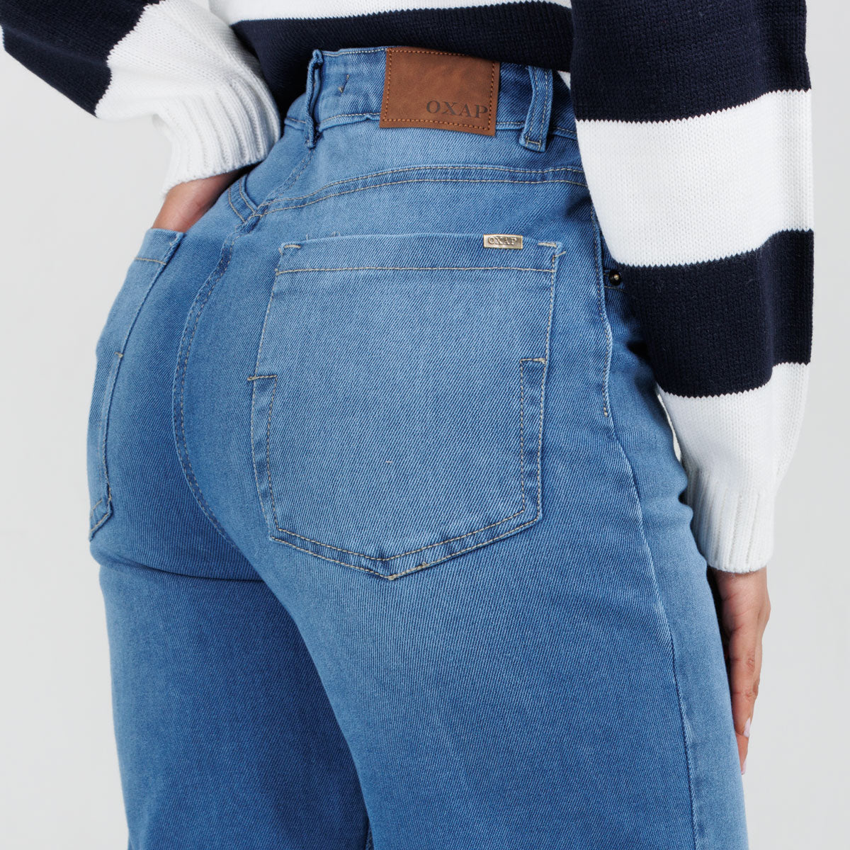 Jean Oxap Straight  OX-3116 LIcrado
