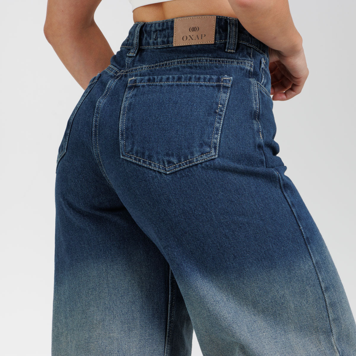 Jean Wide Leg Oxap Ox-2945
