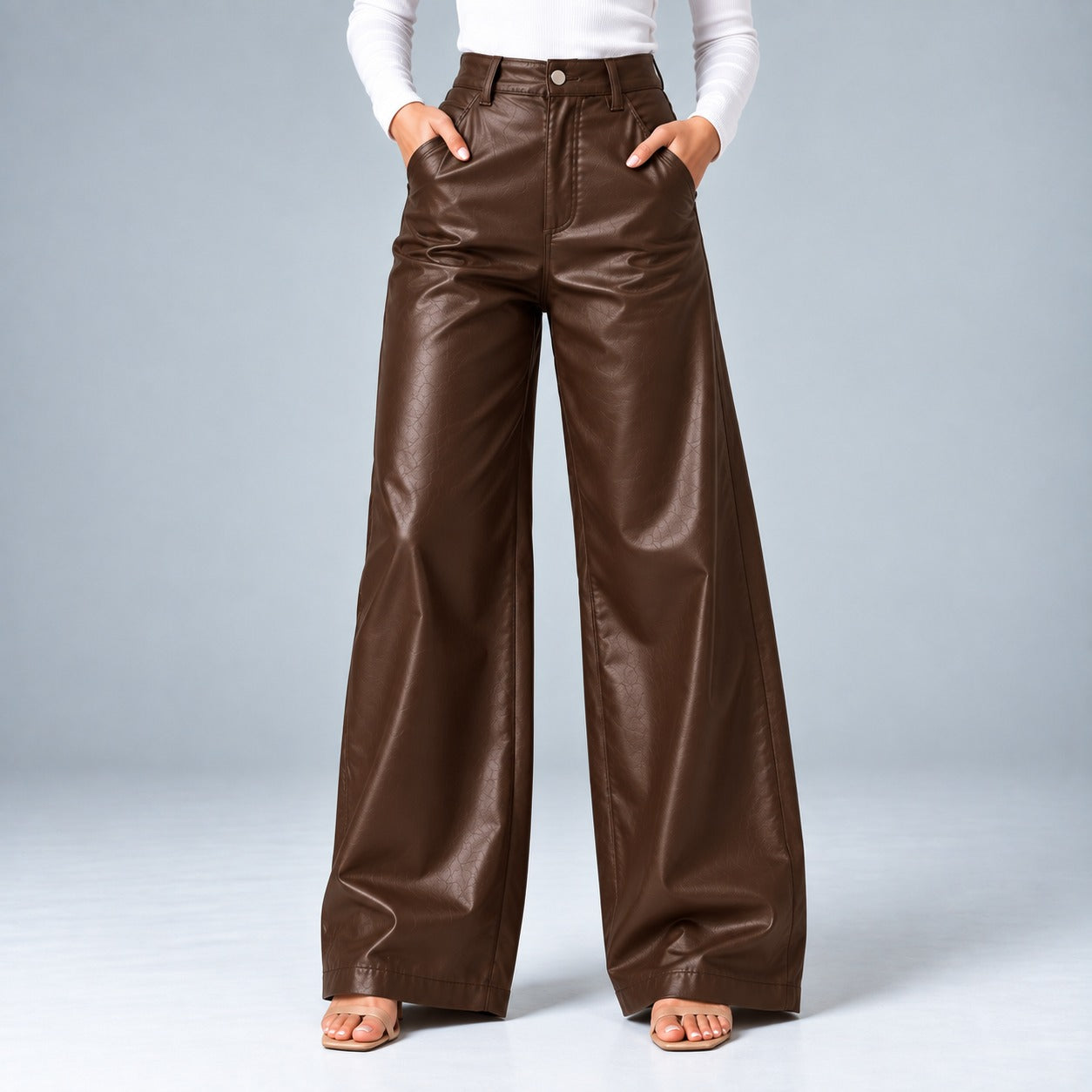 Pantalón efecto Piel Ox-3130