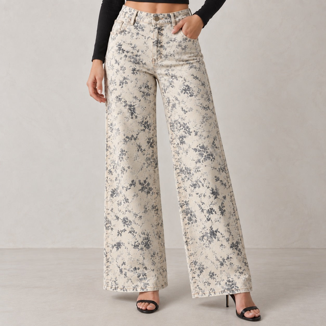 JeAn wide Leg Licrado Ox-3216 Premium