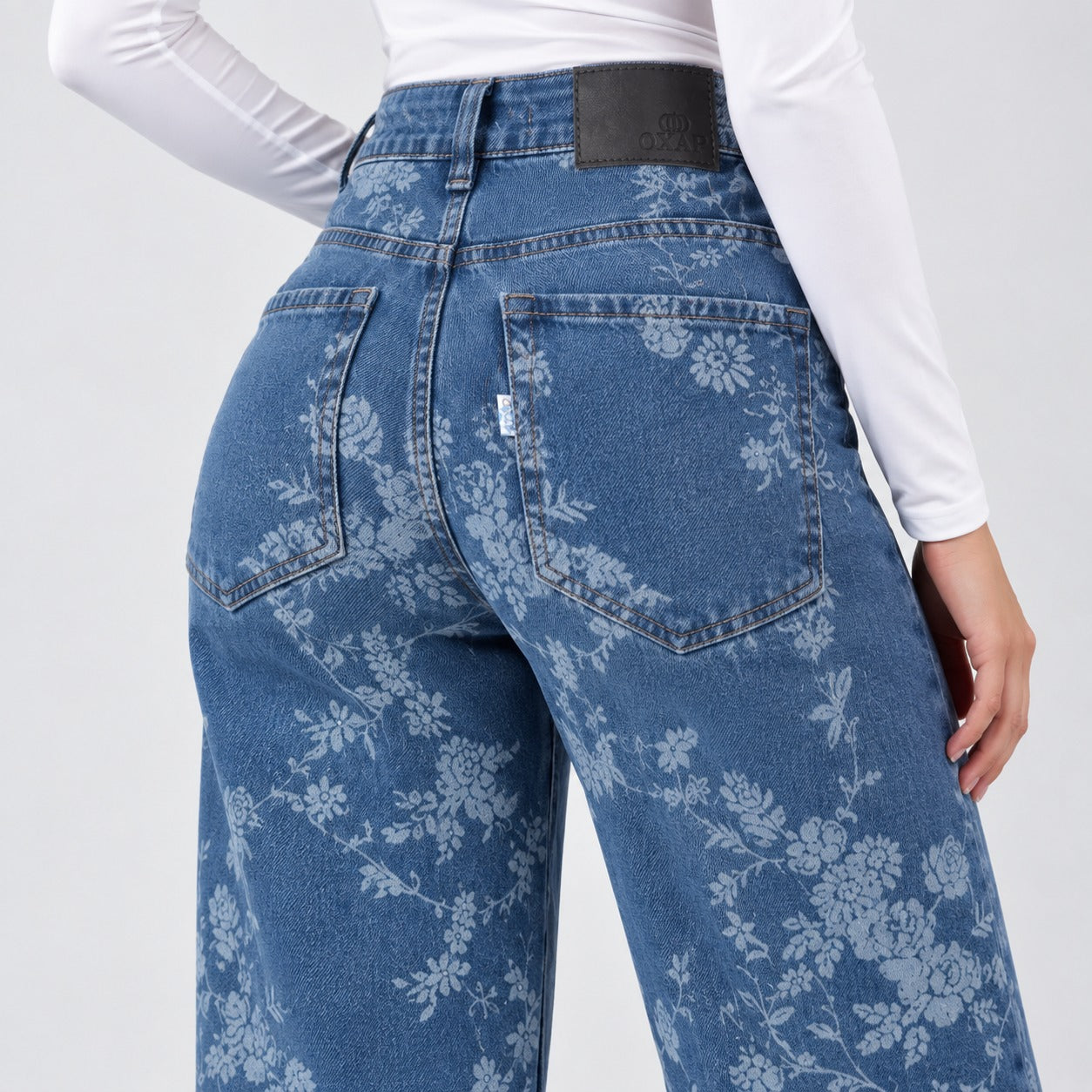 Jean Wide Leg Licrado Ox-3134 Premium
