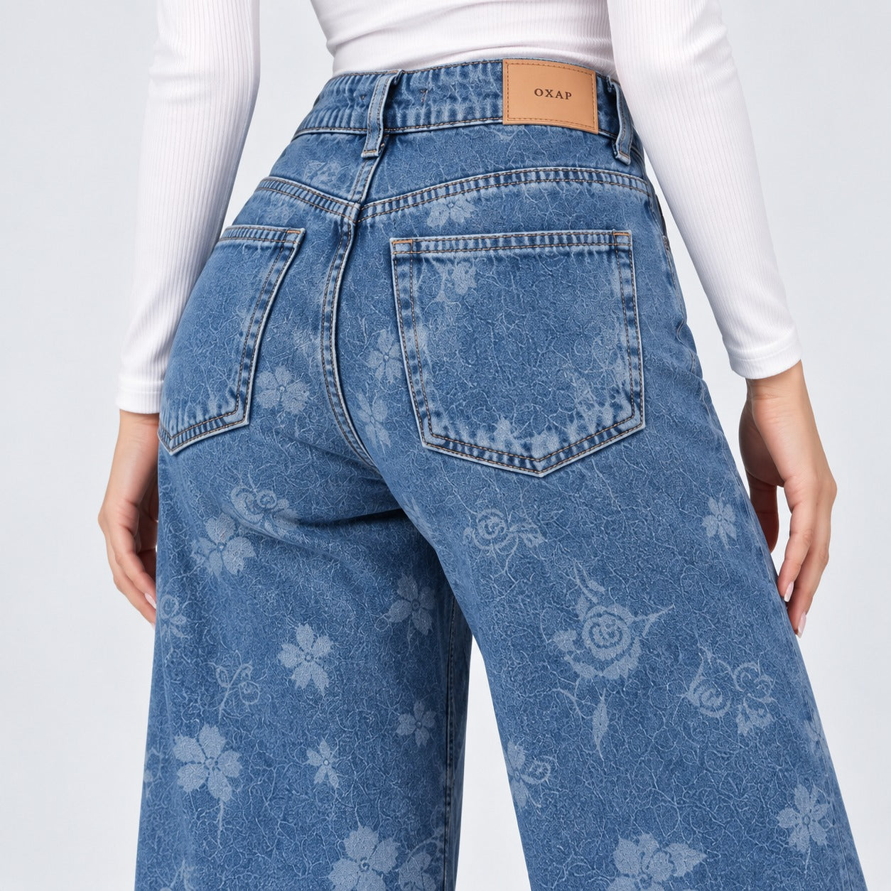 Jean Wide Leg Licrado Ox-3175 Premium