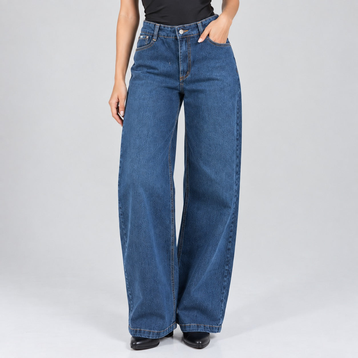 Jean Wide Leg Ox-3162 Licrado