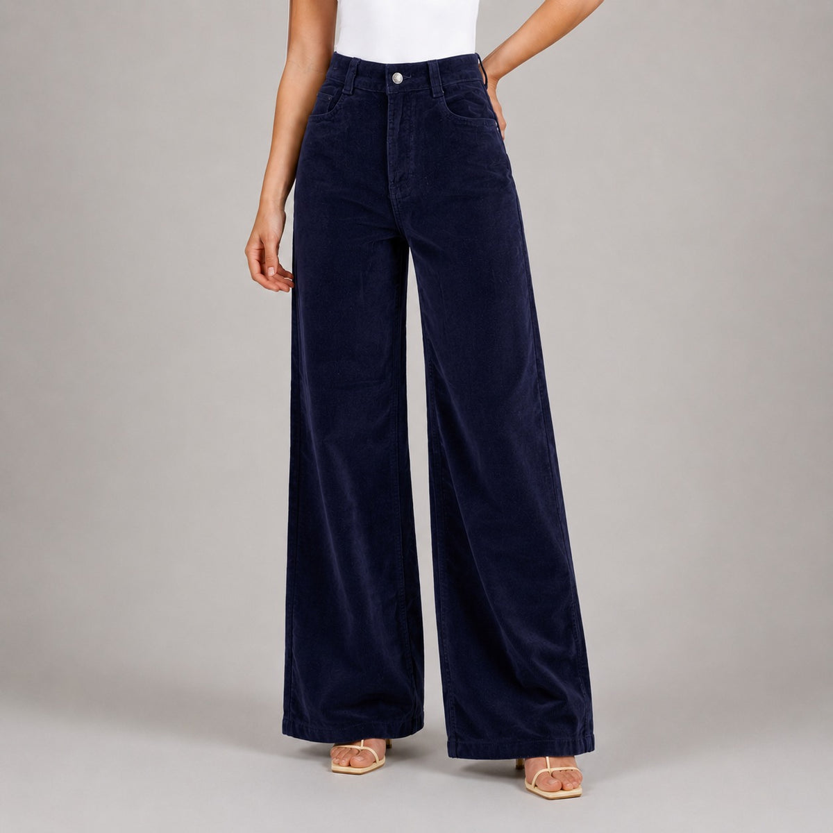Pantalón Pana Wide leg Ox-3164