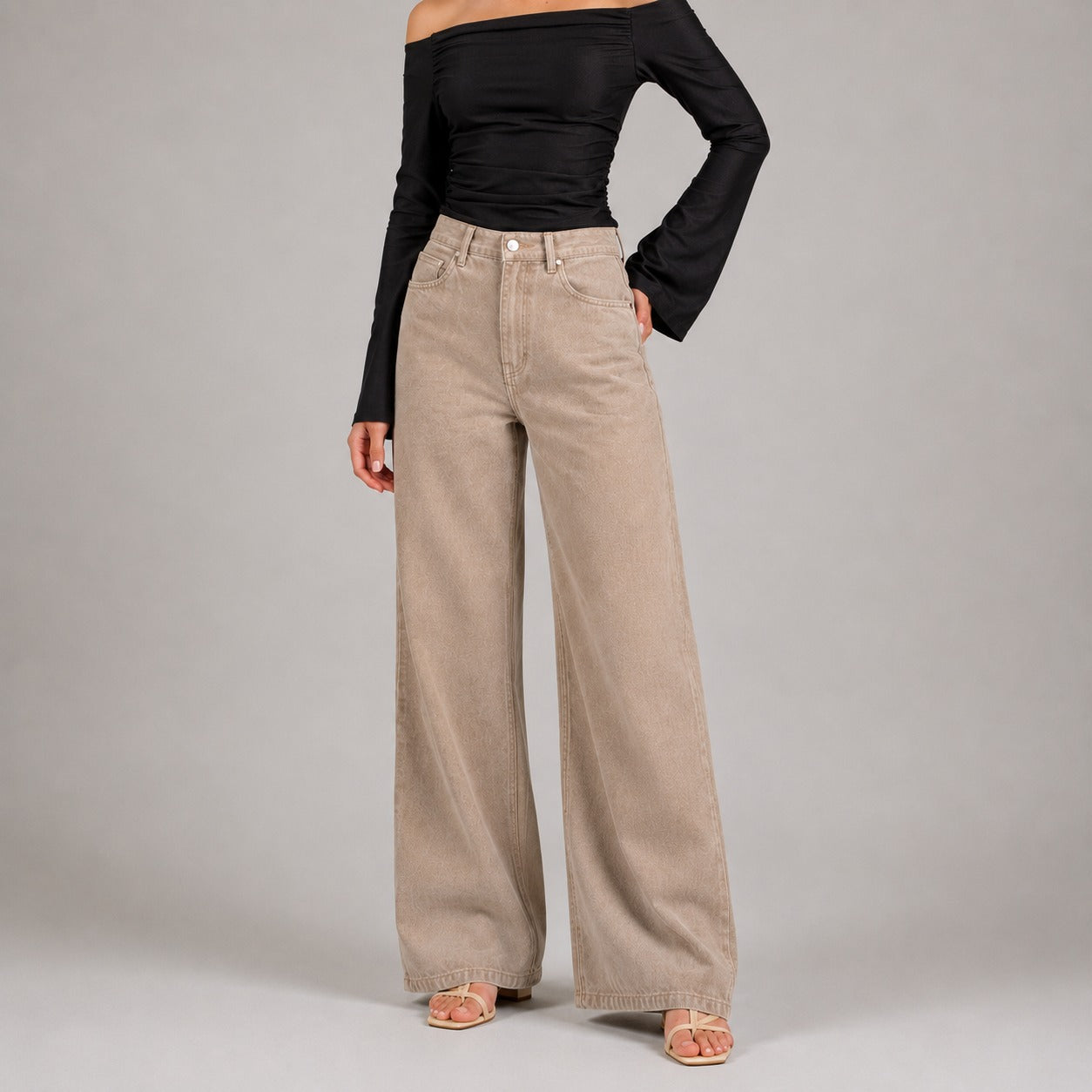 Pantalón Pana Wide leg Ox-3164