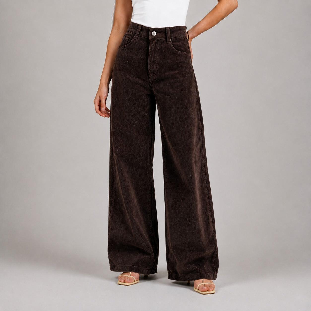 Pantalón Pana Wide leg Ox-3164