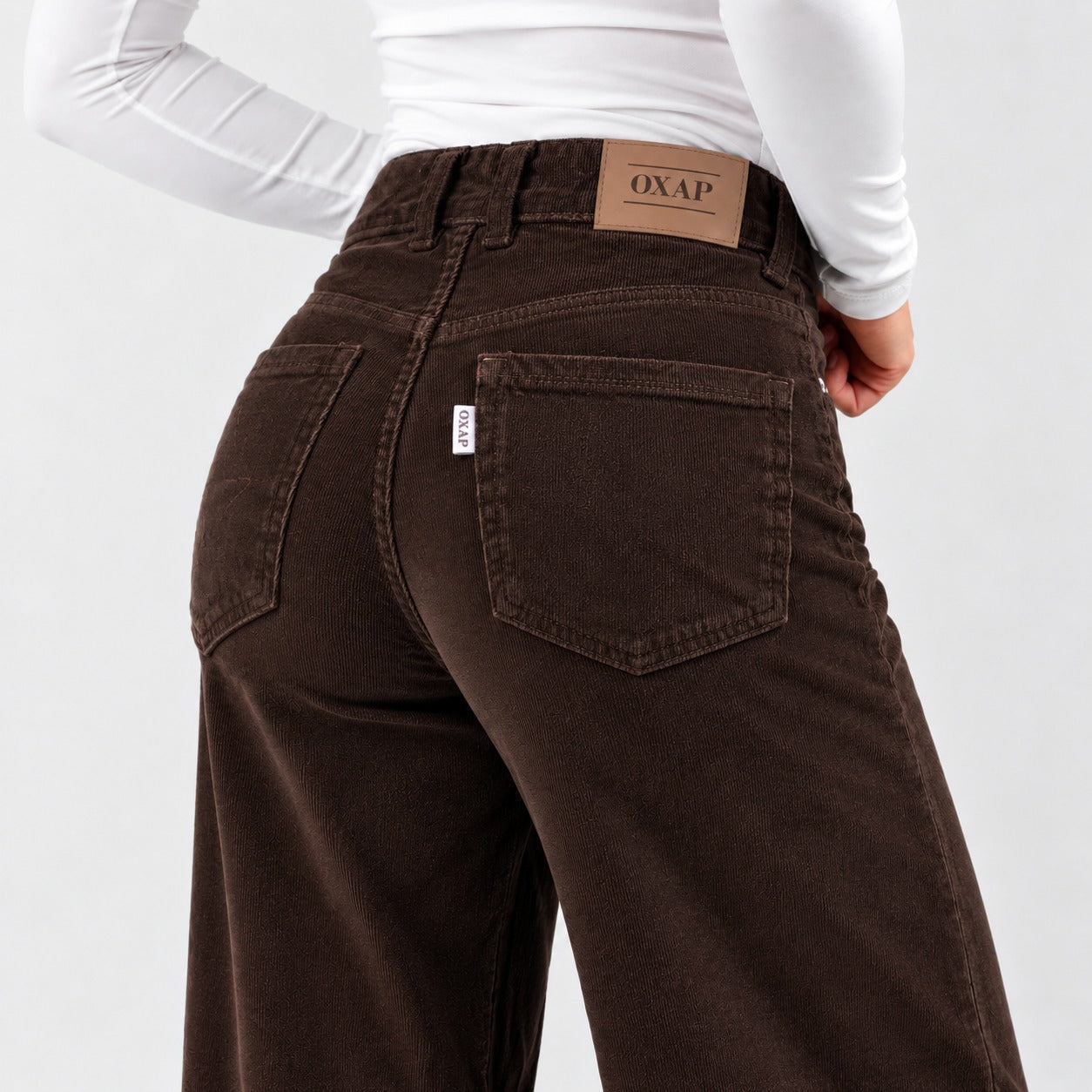 Pantalón Pana Wide leg Ox-3164