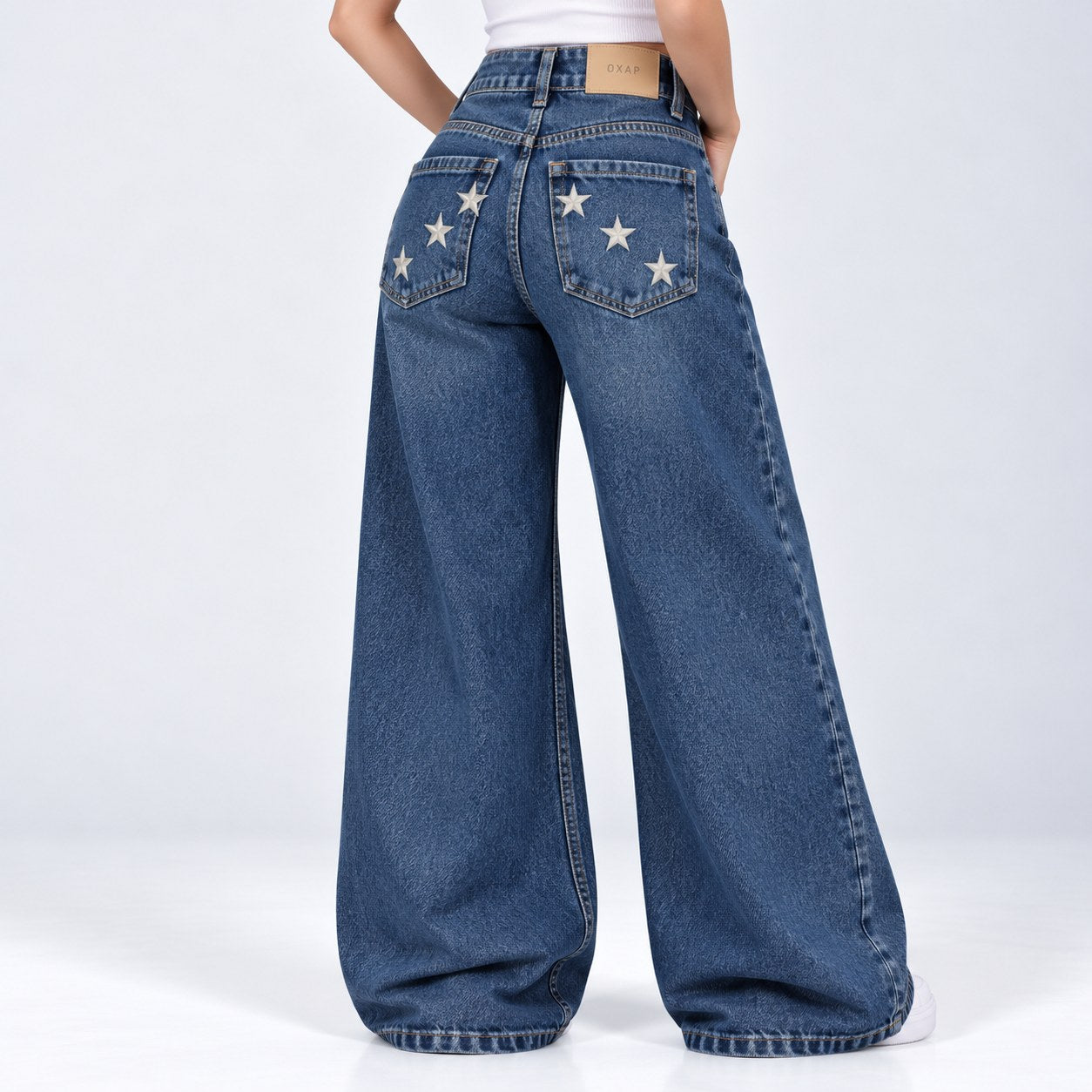 Jean Wide Leg Ax-3196 Rigido