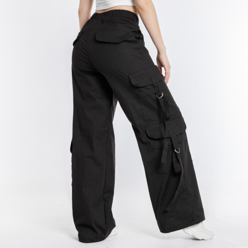 Pantalon Parachute ox-2148 Negro - Imagen 2