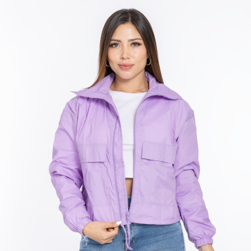 Chaqueta Corta Vientos Sory - lila