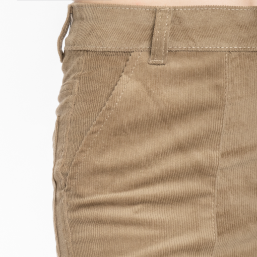 Pantalon Cargo Pana Dama OX-2143 Taupe - Imagen 4