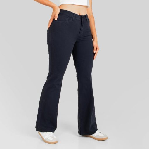 Pantalòn Drill Oxap flare OX- 2652 azul