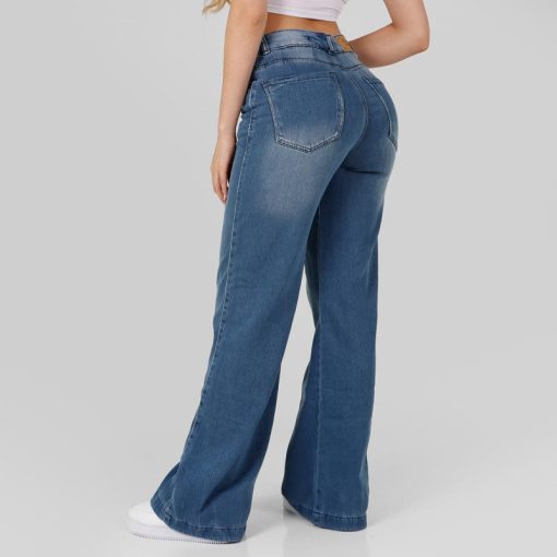 Jean Dama Wide Leg Oxap  Ox-2645 - Imagen 2